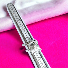 Load image into Gallery viewer, Silver Goddess Bastet The Cat Adjustable Ring