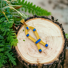 Load image into Gallery viewer, SAA Opal Amulet Gold Pendant