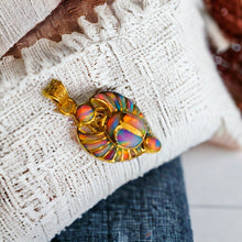 Load image into Gallery viewer, Dainty Scarab Gold Pendant Necklace