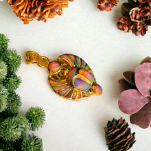 Load image into Gallery viewer, Dainty Scarab Gold Pendant Necklace