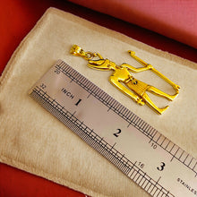 Load image into Gallery viewer, Gold God Amun Egyptian Pendant Necklace