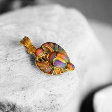 Load image into Gallery viewer, Dainty Scarab Gold Pendant Necklace