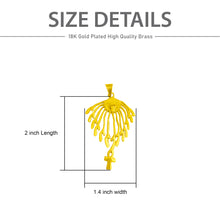 Load image into Gallery viewer, Aton Sun Rays Gold Pendant Necklace