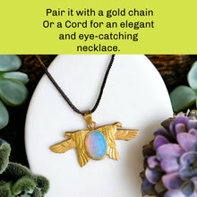 Load image into Gallery viewer, Opal Horus Gold Pendant
