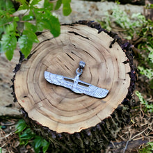 Load image into Gallery viewer, Silver Goddess Isis Pendant Necklace