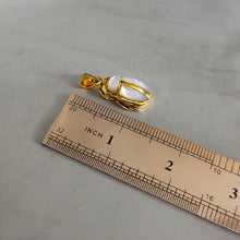 Load image into Gallery viewer, Gold Royal Mother Of Pearl Scarab Pendant Egyptian Necklace