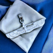 Load image into Gallery viewer, Silver Goddess Isis Pendant Necklace