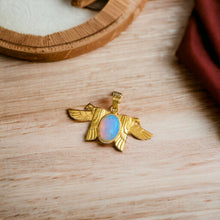 Load image into Gallery viewer, Opal Horus Gold Pendant