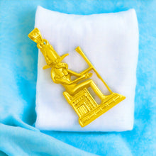 Load image into Gallery viewer, Gold God Amun On The throne Pendant