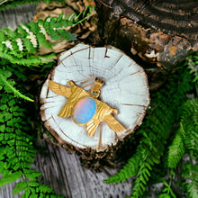 Load image into Gallery viewer, Opal Horus Gold Pendant