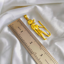Load image into Gallery viewer, Gold God Ra Pendant Necklace