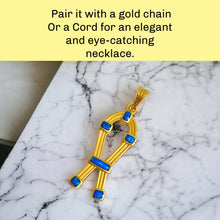 Load image into Gallery viewer, SAA Opal Amulet Gold Pendant