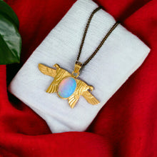 Load image into Gallery viewer, Opal Horus Gold Pendant