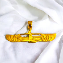 Load image into Gallery viewer, Gold Goddess Isis Pendant Necklace