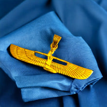 Load image into Gallery viewer, Gold Goddess Isis Pendant Necklace