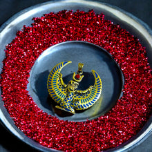 Load image into Gallery viewer, Winged Isis Gold Pendant Necklace