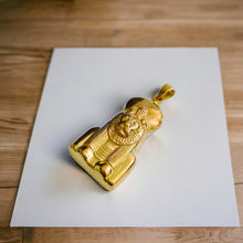 Load image into Gallery viewer, Sekhmet Powerful Gold Pendant