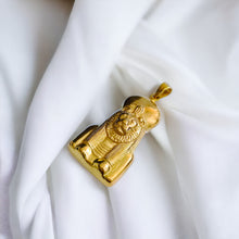 Load image into Gallery viewer, Sekhmet Powerful Gold Pendant