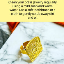 Load image into Gallery viewer, Gold Goddess Isis Legend Ring