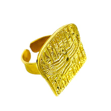 Load image into Gallery viewer, Gold Goddess Isis Legend Ring