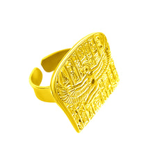 Load image into Gallery viewer, Gold Goddess Isis Legend Ring