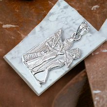 Load image into Gallery viewer, Silver Ancient Egypt's Musicians Pendant Necklace