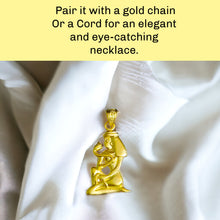 Load image into Gallery viewer, Goddess Isis Gold Pendant Necklace