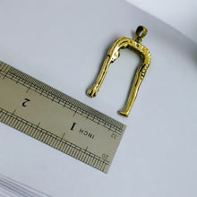 Load image into Gallery viewer, Gold Goddess Nut Gold Pendant Necklace