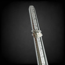 Load image into Gallery viewer, Silver God Osiris Adjustable Ring