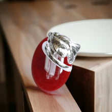 Load image into Gallery viewer, Silver God Osiris Adjustable Ring