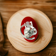 Load image into Gallery viewer, Silver God Amun Ram Head Adjustable Ring