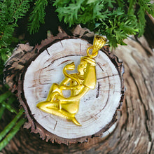 Load image into Gallery viewer, Goddess Isis Gold Pendant Necklace