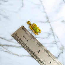 Load image into Gallery viewer, Gold Unique Scarab Pendant Necklace