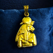 Load image into Gallery viewer, Gold Goddess Sekhmet Pendant Necklace