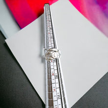 Load image into Gallery viewer, Silver Goddess Sekhmet Adjustable Ring