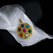Load image into Gallery viewer, Seven Chakra Amulet Pendant