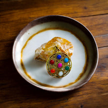 Load image into Gallery viewer, Seven Chakra Amulet Pendant