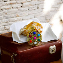 Load image into Gallery viewer, Seven Chakra Amulet Pendant