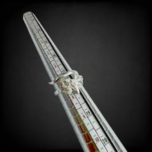 Load image into Gallery viewer, Silver God Sobek The Crocodile Adjustable Ring