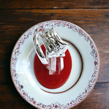 Load image into Gallery viewer, Silver God Thoth The Scribe Adjustable Ring