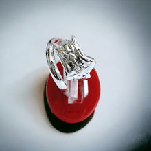 Load image into Gallery viewer, Silver God Thoth The Scribe Adjustable Ring