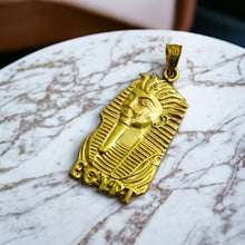 Load image into Gallery viewer, Pharaoh Mask Pendant, Egyptian Jewelry