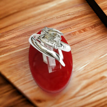Load image into Gallery viewer, Silver Goddess Wadjet Adjustable Ring