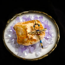 Load image into Gallery viewer, Gold Key Of Life Ankh Pendant Necklace