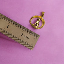 Load image into Gallery viewer, Bastet The Cat Pendant Gold Necklace