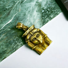 Load image into Gallery viewer, Goddess Hathor Gold Pendant Necklace
