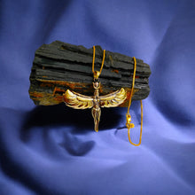 Load image into Gallery viewer, Goddess isis Gold Pendant Necklace