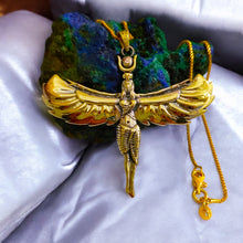 Load image into Gallery viewer, Goddess isis Gold Pendant Necklace
