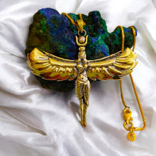 Load image into Gallery viewer, Goddess isis Gold Pendant Necklace