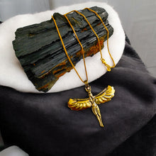 Load image into Gallery viewer, Goddess isis Gold Pendant Necklace